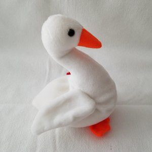 TY Beanie Babies Gracie The Swan #4126 1996, Vintage, Collectible
